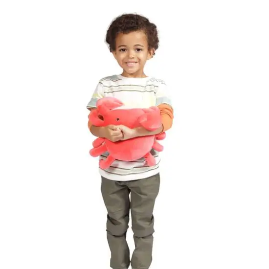 Manhattan Toy&reg; Velveteen Crabby Abby Toy Crab Stuffed Animal {7}