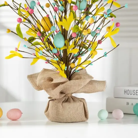 Glitzhome&reg; 18" Easter Egg Table Tree D&eacute;cor {4}