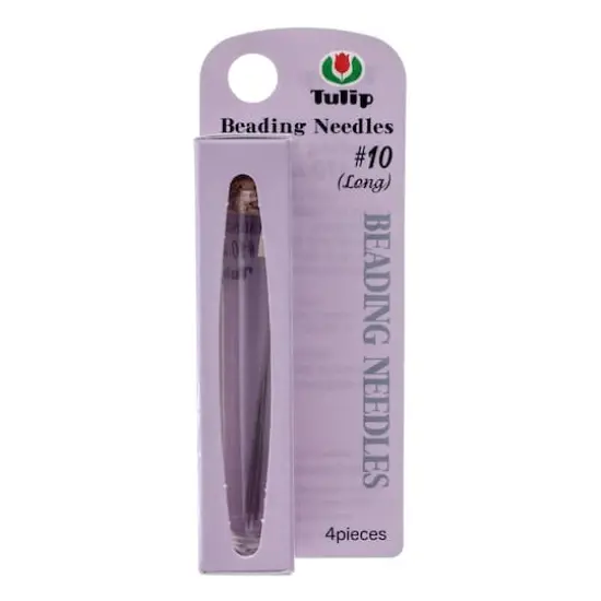 Tulip&reg; Size 10 Long Japanese Beading Needles, 4ct. {1}