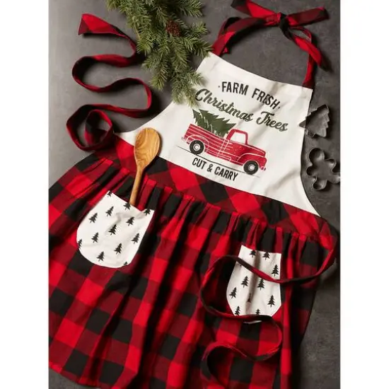 DII&reg; Christmas Truck Apron {10}
