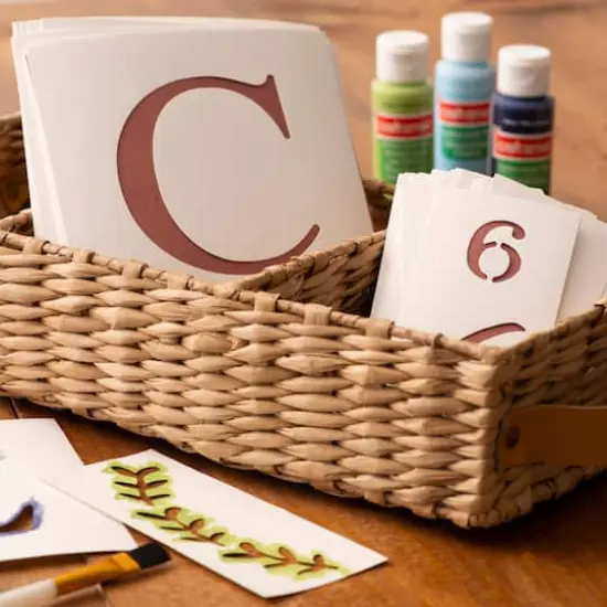 Monogram Stencil Pack by Craft Smart&reg; {5}