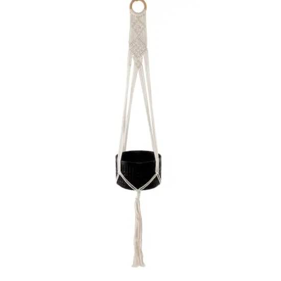 Flora Bunda&reg; 43" Hanging Macram&eacute; Planter Hanger {1}