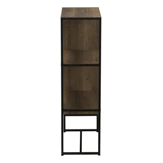 Household Essentials 41" Wrap Bookshelf Black {8}