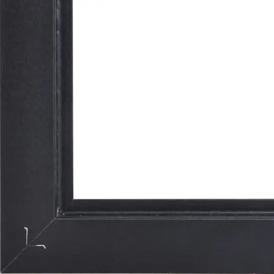 Simply Essentials&trade; Black Flat Frame with Mat by Studio D&eacute;cor&reg; {5}