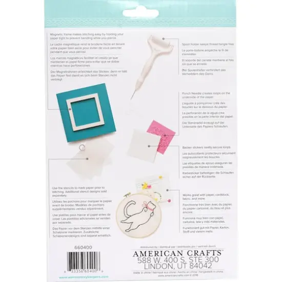 We R Memory Keepers&reg; Stitch Happy Pen&trade; Punch Needle Kit {3}