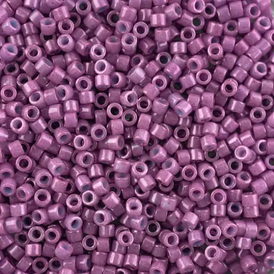 John Bead 11/0 Miyuki Delica Glass Seed Beads, 5g Lavender Dyed {1}