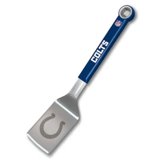 NFL Stainless Steel BBQ Spatula with Bottle Opener Indianapolis Colts {1}