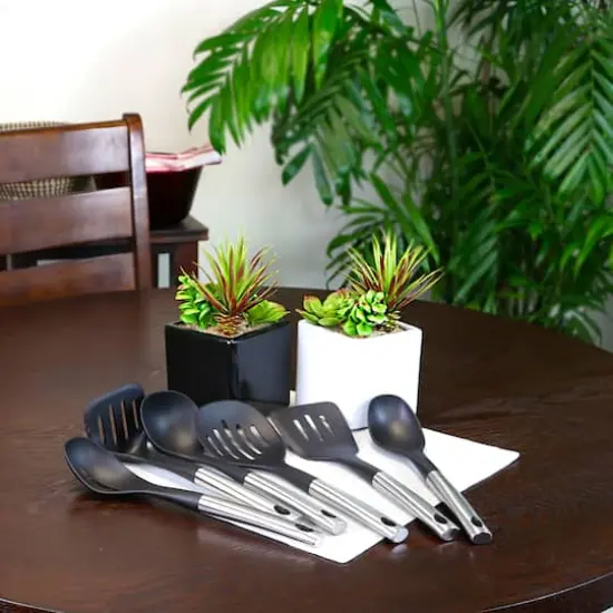 Better Chef Silver Nylon Kitchen Utensil Set, 6ct. {3}