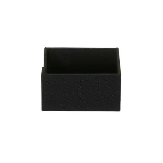 Household Essentials Square Drawer Organizers, 2ct. Black {8}