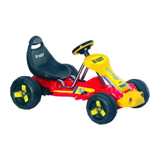 Toy Time Red Battery Powered Ride-On Go-Kart {1}