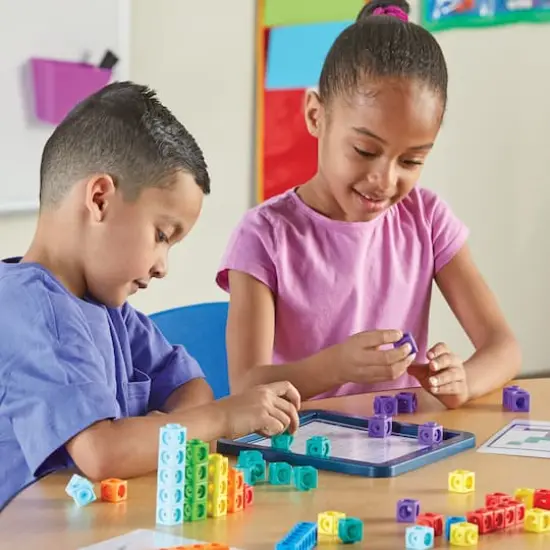 Learning Resources Mathlink Cubes Brain Games Pack {6}