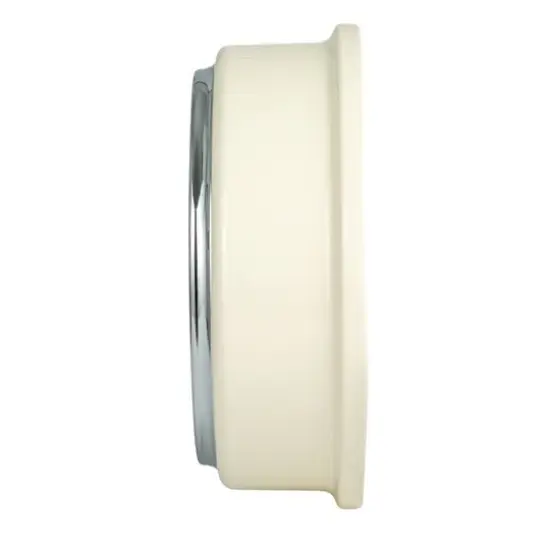 Hello Honey&reg; 12" Cream Chic Round Wall Clock {9}