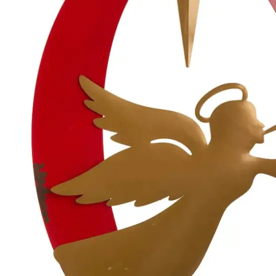 Glitzhome&reg; 36" JOY Angel Yard Stake, Wall or Standing D&eacute;cor {8}