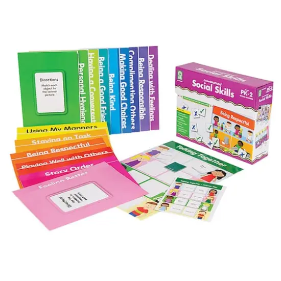 Social Skills File Folder Game, Grades Pre K-2 {4}