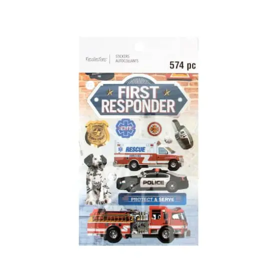 First Responder Stickers by Recollections&trade; {1}