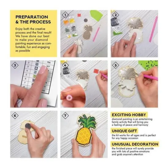 Wizardi Diamond Painting Kit Dolphin {6}