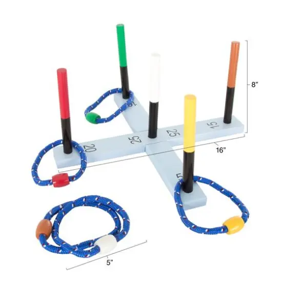 Toy Time Rope Ring Toss Game {5}