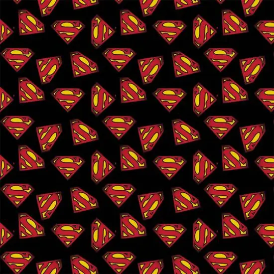 DC Comics Superman Logo Precut Cotton Fabric {1}