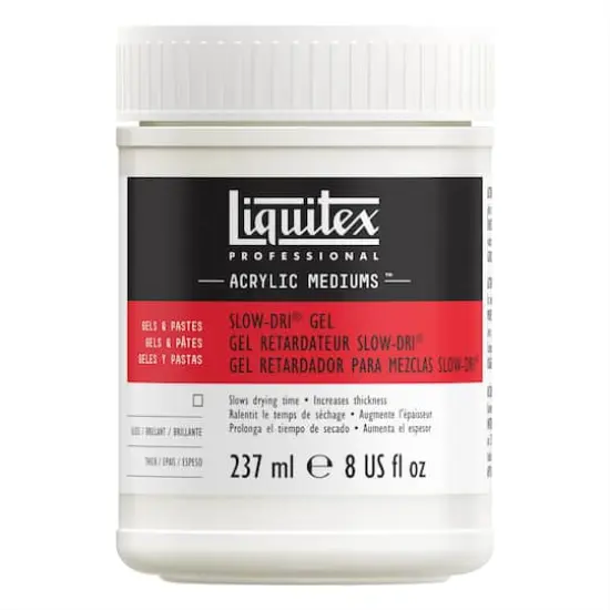 Liquitex&reg; Slow-Dri Blending Gel Medium {1}