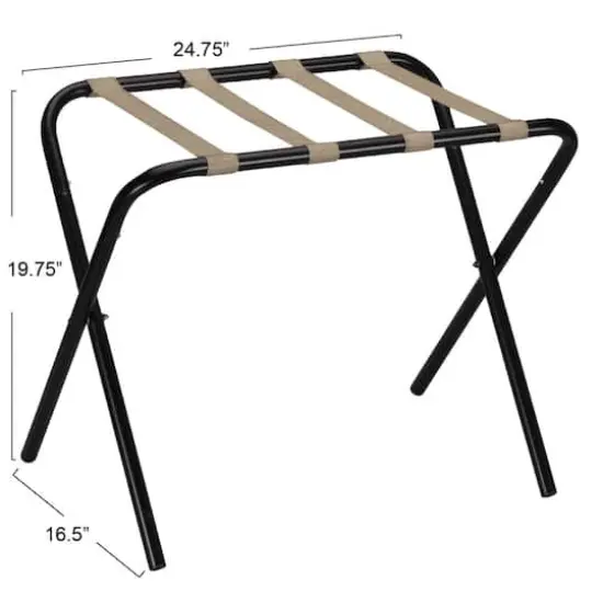 Household Essentials 25" Luggage Rack {5}