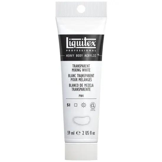 Liquitex&reg; Professional 2oz. Heavy Body Acrylic Paint 430 Transparent Mixing White {1}