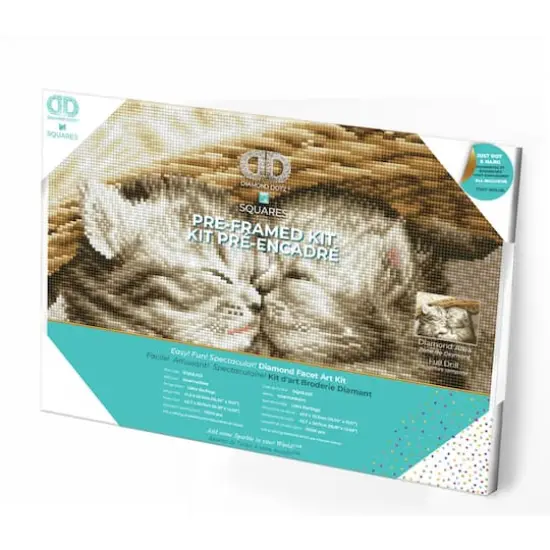 Diamond Dotz&reg; Intermediate Little Darlings Pre-Framed Diamond Painting Kit {4}