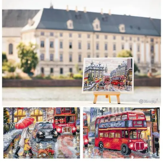 Merejka London Counted Cross Stitch Kit {4}