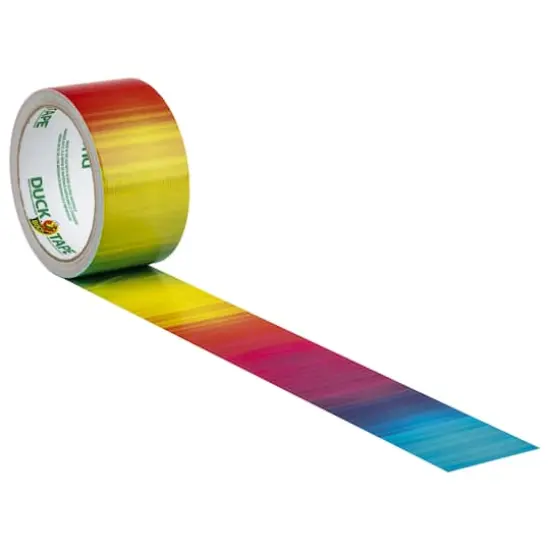 Duck Tape&reg; Ombre Rainbow Duct Tape {3}