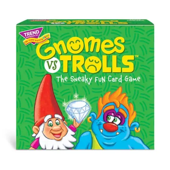 Trend Enterprises® Gnomes vs Trolls The Sneaky Fun Card Game {1}