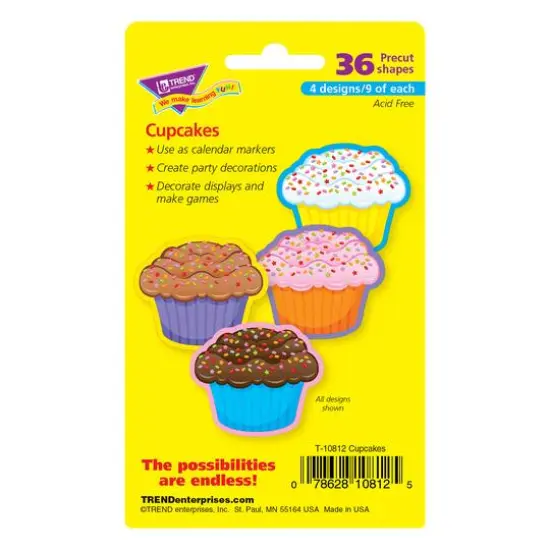 Trend Cupcakes Mini Accents Variety Pack, 6 Packs of 36 {4}