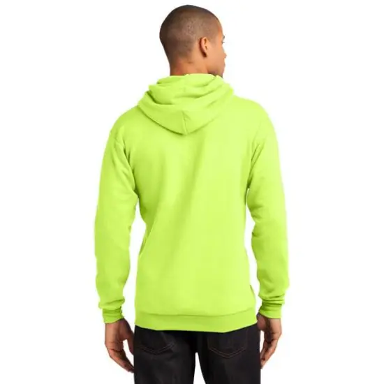 Port & Company® Neon Core Fleece Pullover Hooded Sweatshirt Neon Yellow {6}