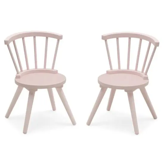 Delta Children Windsor Table & 2 Chairs Set Blush Pink {5}
