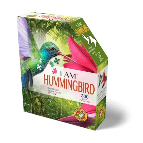 Madd Capp&trade; I Am&trade; Hummingbird Bird-Shaped 300 Piece Jigsaw Puzzle {1}
