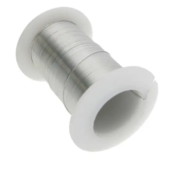 The Beadsmith&reg; Wire&trade; Elements 28 Gauge Tarnish-Resistant Wire Titanium {4}