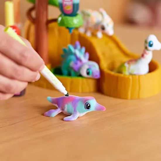 Crayola&reg; Scribble Scrubbie&reg; Waterfall Dinosaur Playset {6}