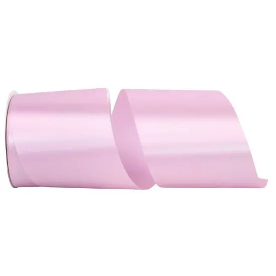 JAM Paper 4" x 50yd. Satin Allure Single Face Ribbon Light Orchid {1}