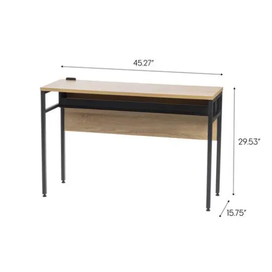 Iris&reg; 45" Brown Wide Computer Desk {11}