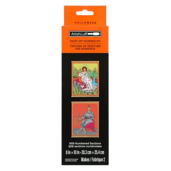 8" x 10" Emperor & Empress Tarot Paint-by-Number Kit by Artist's Loft&reg; {6}