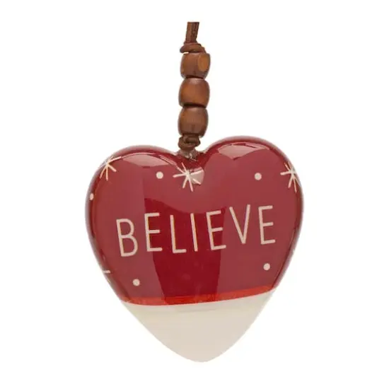 12 Pack 4.75" Heart Plastic Ornaments {4}