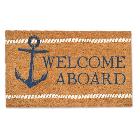 Welcome Aboard Doormat {1}