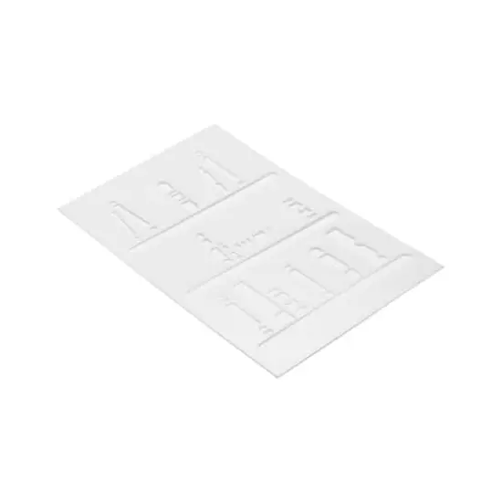 4" x 6" Books Print Layering Stencil Set by Recollections&trade; {4}