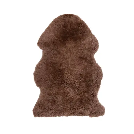 Hello Honey&reg; Mink Colored Shorn Sheepskin Rug {1}