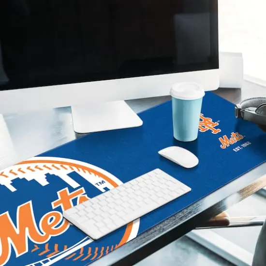 MLB Logo Series Desk Pad New York Mets {5}