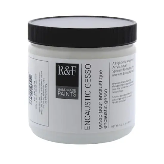 R&F&reg; Handmade Paints Encaustic Gesso, 16 oz. {1}