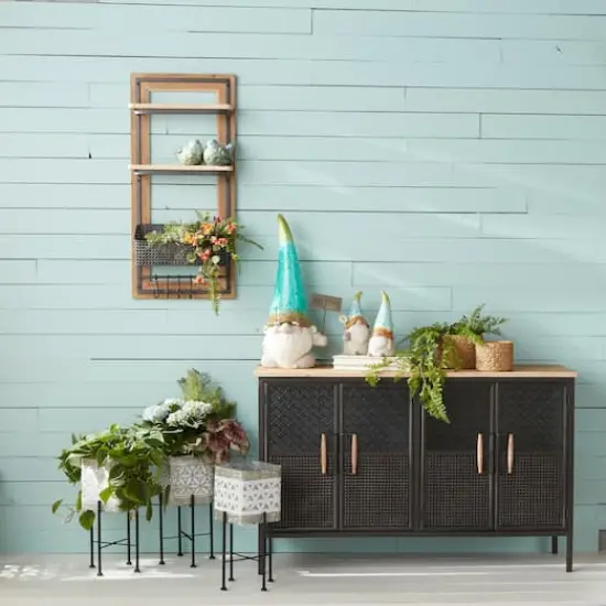 24" Garden Gnome with Welcome Sign Statue {3}