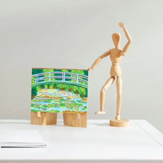 Faber-Castell Paint by Number Museum Series, The Japanese Footbridge {11}