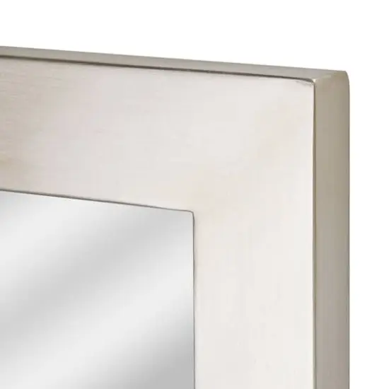 Head West Brushed Nickel Full Size Free Standing Easel Dressing Mirror - 18" x 64" {4}