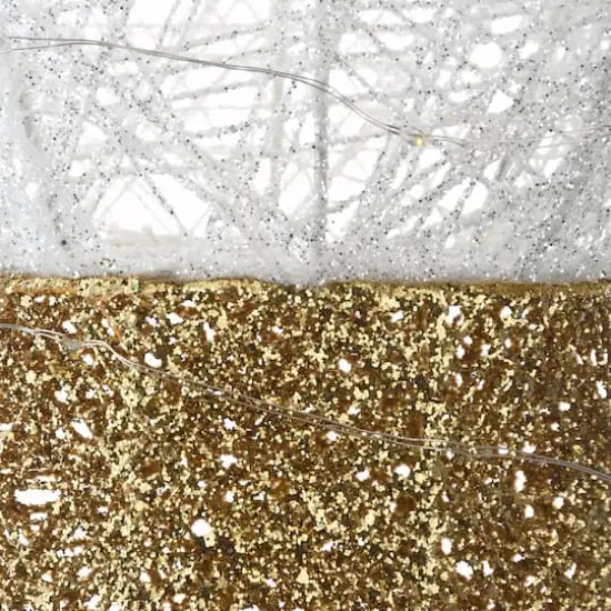 20" Pre-Lit LED White Christmas Light Bulb Decoration {4}