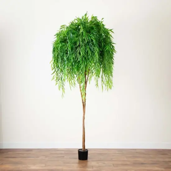 9ft. Real Touch Potted Willow Tree {4}
