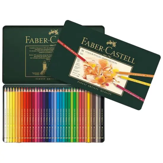 Faber-Castell Polychromos 36 Color Pencil Set {3}